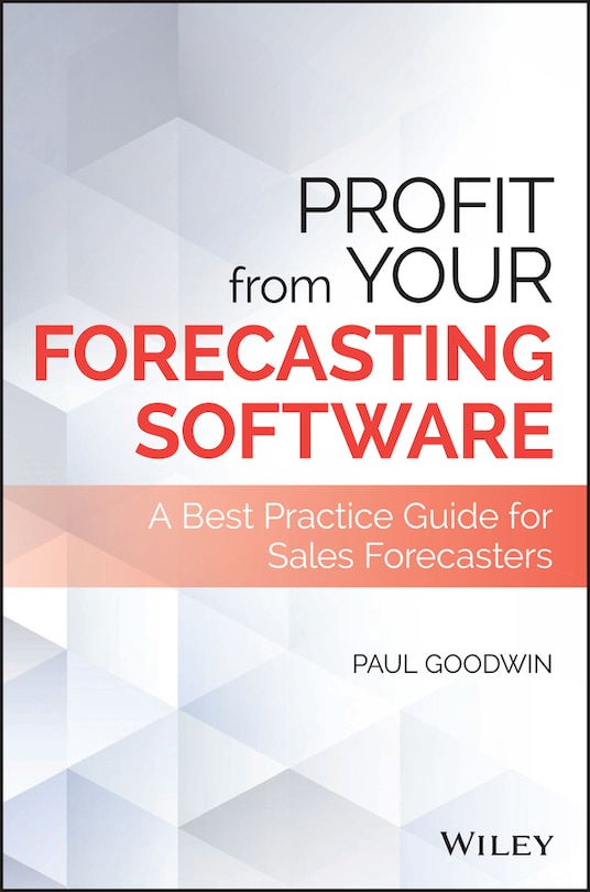 Front cover_Profit From Your Forecasting Software