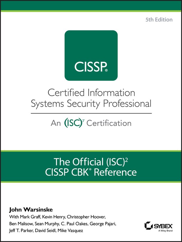 Front cover_The Official (ISC)2 Guide to the CISSP CBK Reference