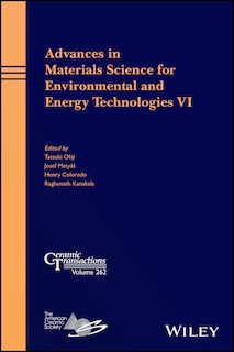 Front cover_Advances in Materials Science for Environmental and Energy Technologies VI