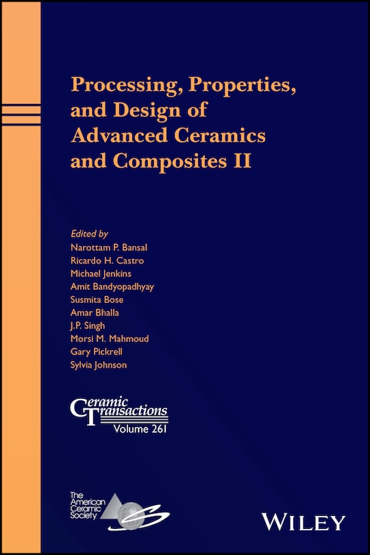 Front cover_Processing, Properties, and Design of Advanced Ceramics and Composites II