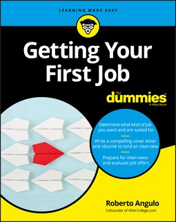 Front cover_Getting Your First Job For Dummies