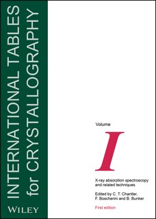Couverture_International Tables for Crystallography, Volume I