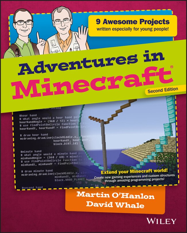 Front cover_Adventures in Minecraft