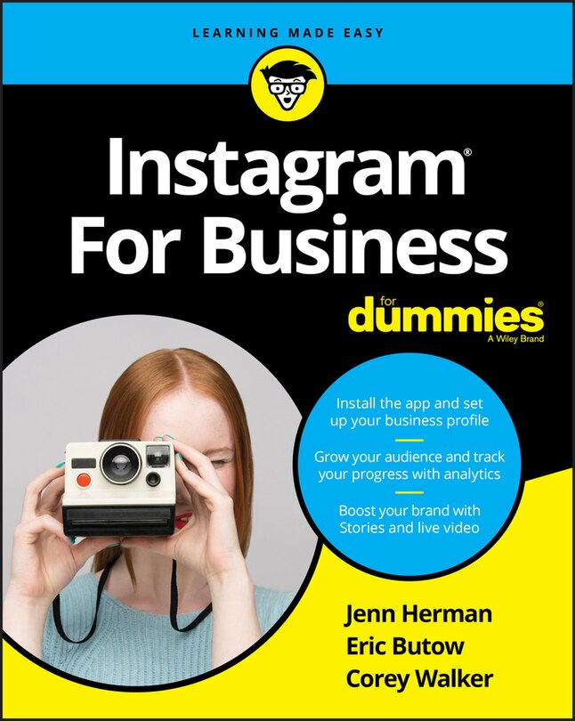 Front cover_Instagram For Business For Dummies