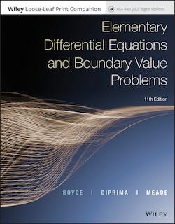 Front cover_Elementary Differential Equations And Boundary Value Problems