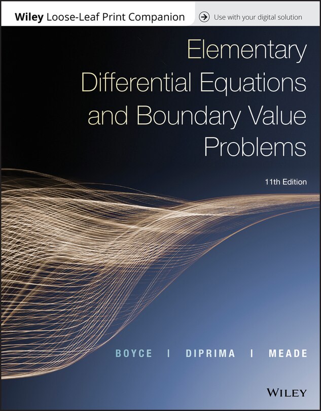 Front cover_Elementary Differential Equations And Boundary Value Problems