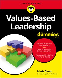 Front cover_Values-Based Leadership For Dummies