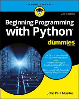 Couverture_Beginning Programming with Python For Dummies