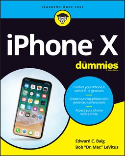 Front cover_iPhone X For Dummies