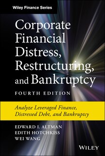 Front cover_Corporate Financial Distress, Restructuring, and Bankruptcy