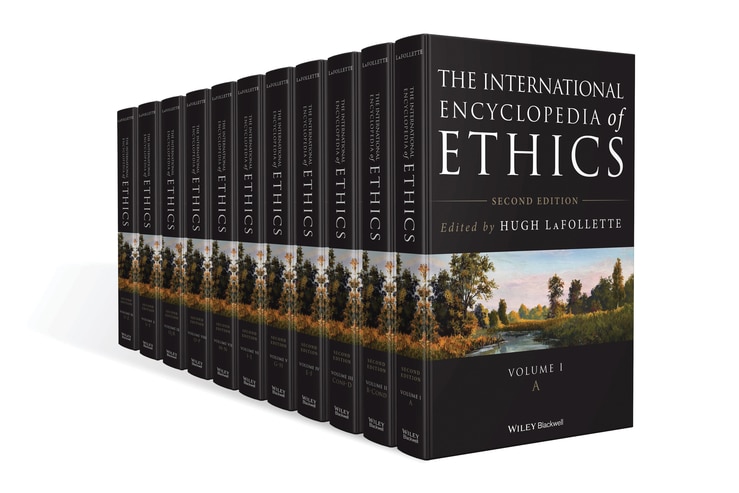 Front cover_The International Encyclopedia of Ethics, 11 Volume Set