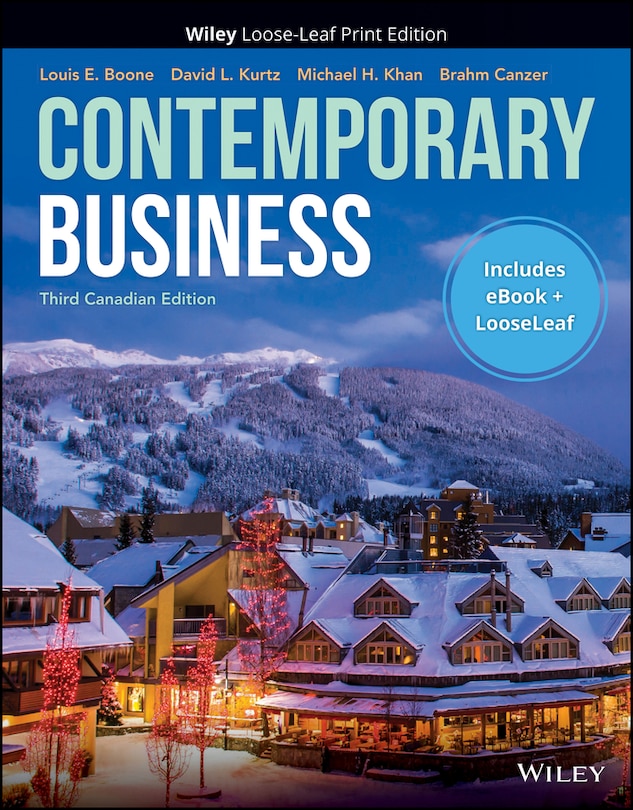 Couverture_Contemporary Business, 3CE Binder Ready Version with Wiley E-Text Reg Card Set