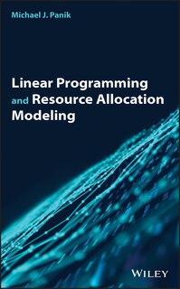 Front cover_Linear Programming and Resource Allocation Modeling