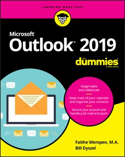 Front cover_Outlook 2019 For Dummies