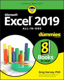 Excel 2019 All-in-One For Dummies de Greg Harvey