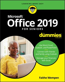 Front cover_Office 2019 For Seniors For Dummies