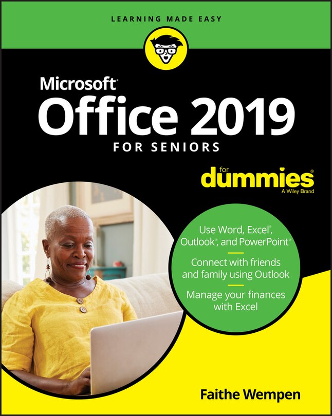 Front cover_Office 2019 For Seniors For Dummies