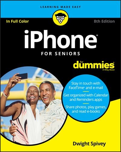 Front cover_iPhone For Seniors For Dummies