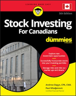 Front cover_Stock Investing For Canadians For Dummies