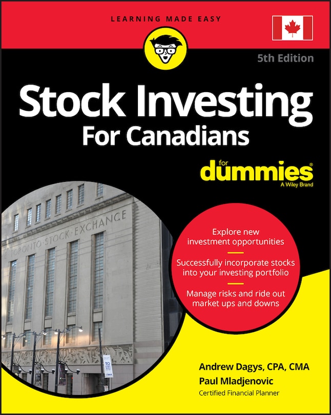 Front cover_Stock Investing For Canadians For Dummies