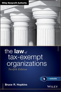 Couverture_The Law of Tax-Exempt Organizations
