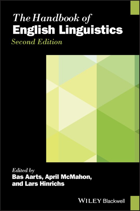 Front cover_The Handbook of English Linguistics