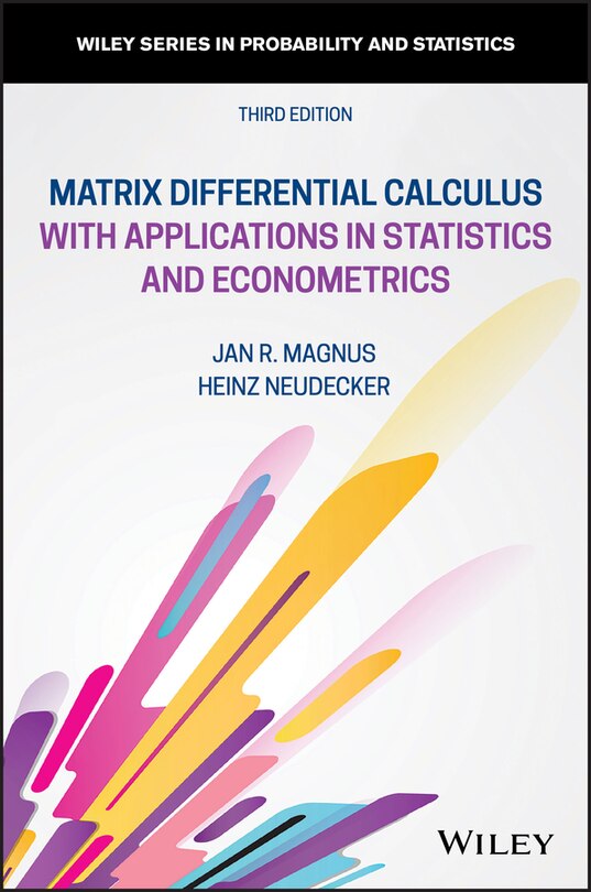 Front cover_Matrix Differential Calculus with Applications in Statistics and Econometrics
