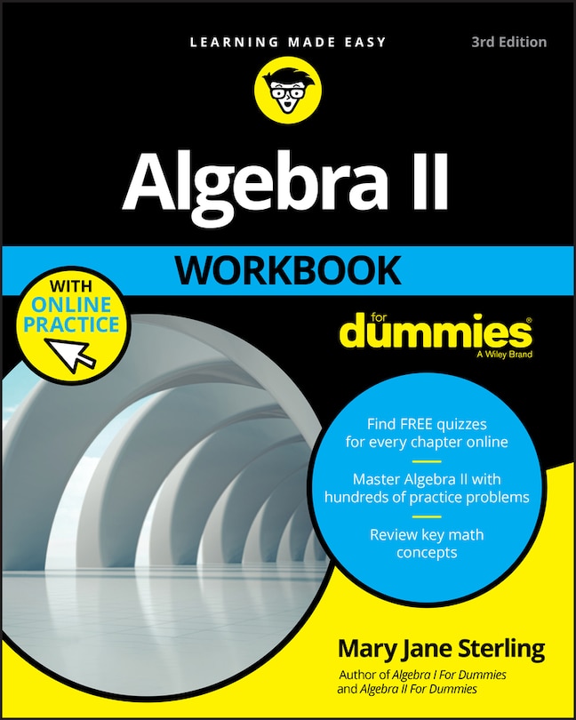 Couverture_Algebra II Workbook For Dummies