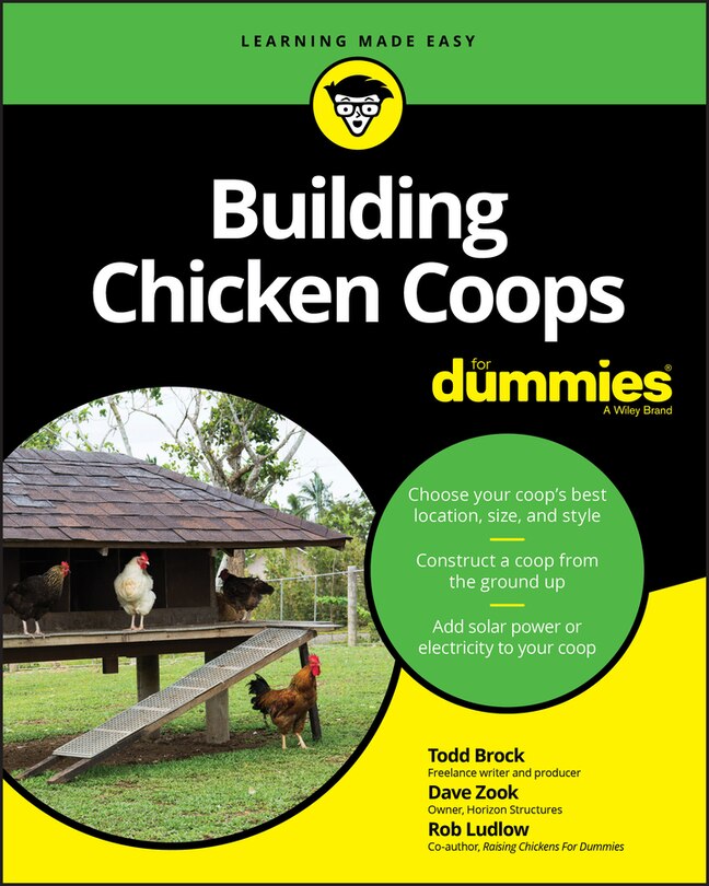 Front cover_Building Chicken Coops For Dummies