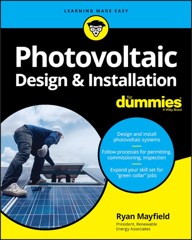 Front cover_Photovoltaic Design & Installation For Dummies