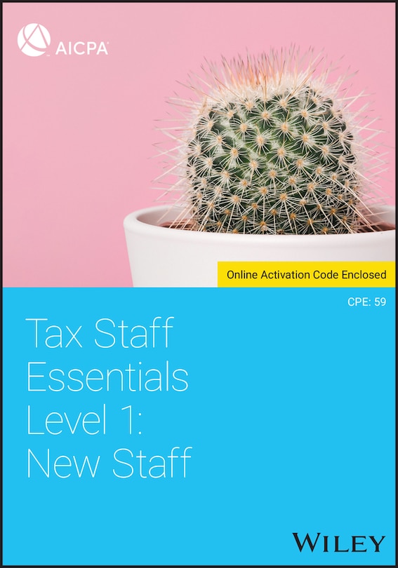 Couverture_Tax Staff Essentials, Level 1