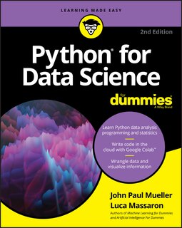 Couverture_Python for Data Science for Dummies