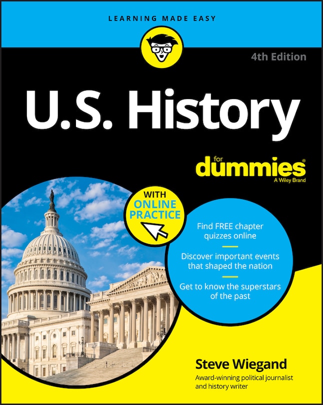 Front cover_U.S. History For Dummies