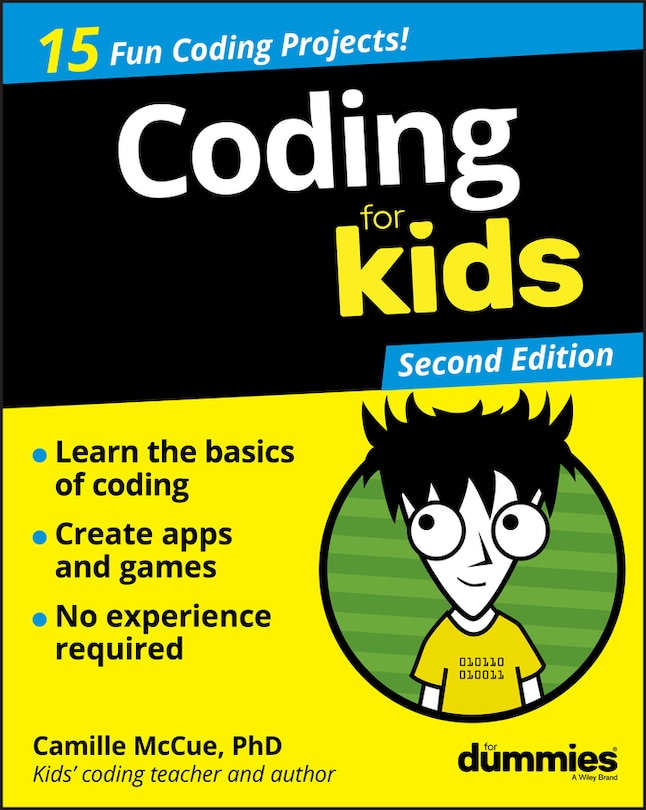 Front cover_Coding For Kids For Dummies