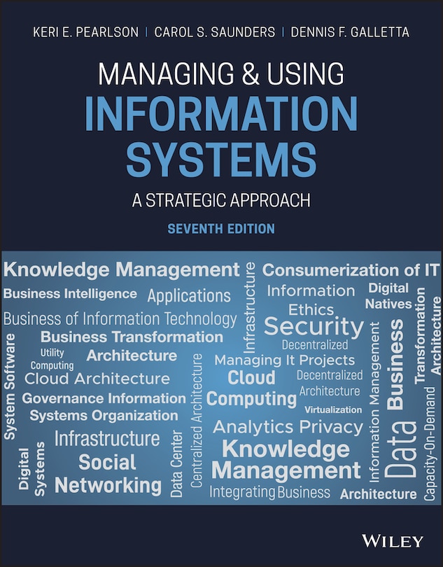 Front cover_Managing And Using Information Systems