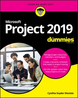 Front cover_Microsoft Project 2019 For Dummies