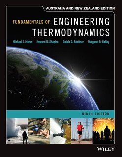 Fundamentals of Engineering Thermodynamics, 9e Australia and New  Zealand Edition Print & WileyPLUS Card Set