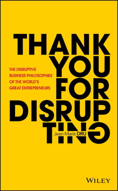 Couverture_Thank You For Disrupting