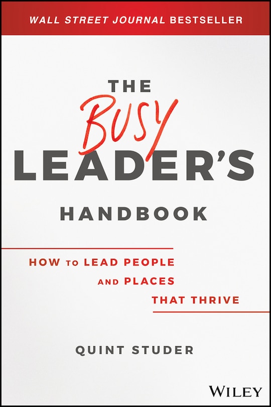 Front cover_The Busy Leader's Handbook