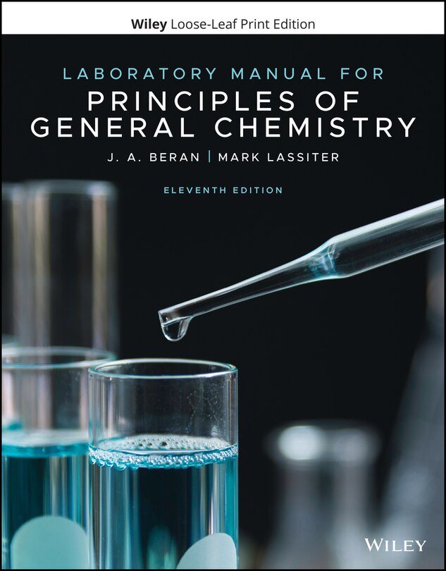 Couverture_Laboratory Manual for Principles of General Chemistry