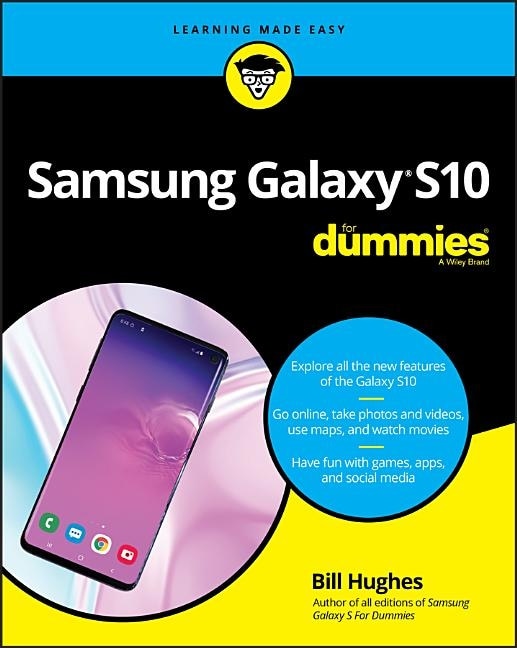Front cover_Samsung Galaxy S10 For Dummies
