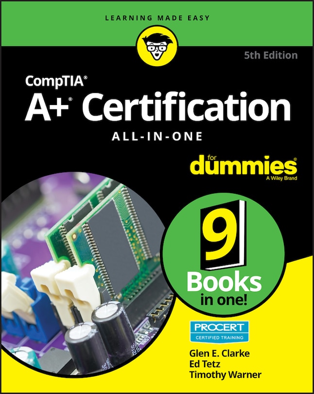 Front cover_Comptia A+ Certification All-in-one For Dummies