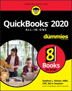 Front cover_QuickBooks 2020 All-In-One For Dummies