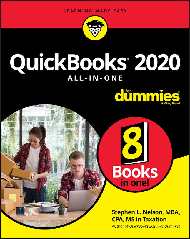 Front cover_QuickBooks 2020 All-In-One For Dummies