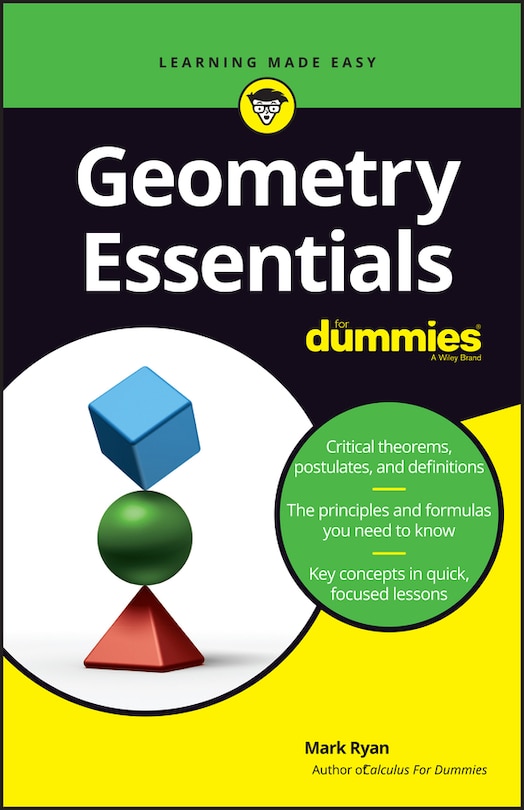 Front cover_Geometry Essentials For Dummies