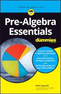 Front cover_Pre-Algebra Essentials For Dummies