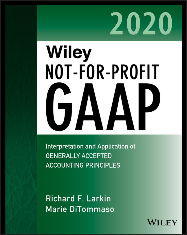Front cover_Wiley Not-for-Profit GAAP 2020