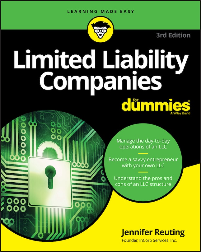 Front cover_Limited Liability Companies For Dummies