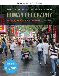 Front cover_Human Geography, 12e WileyPLUS Card with Loose-Leaf Set