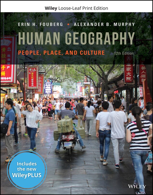 Front cover_Human Geography, 12e WileyPLUS Card with Loose-Leaf Set